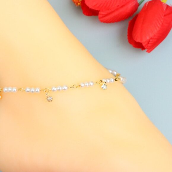 Handmade Anklet – A Stylish Choice for Women, Thoughtful Gift Idea, EVCH1715 - Picture 5 of 10